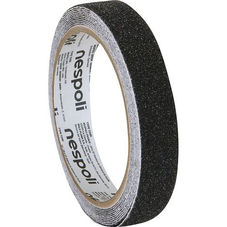 NASTRO ANTISCIVOLO 25MM X 15M NERO