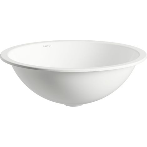 LAUFEN Form lavabo empotrado desde abajo, redondo, sin agujero (1/2)
