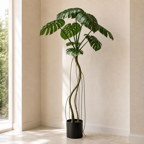 180cm Monstera Realistic Artificial Tree Green Premium (1/3)