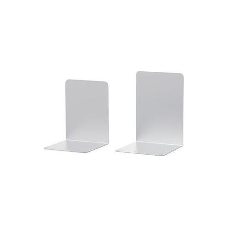 Maul Fermalibri in Alluminio Argento, Set da 2