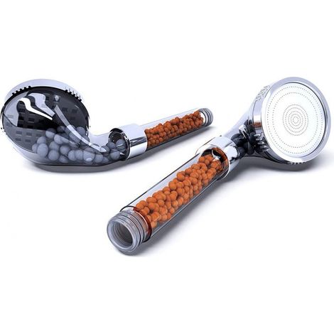pommeau de douche MO HOME avec pierres minérales universelles