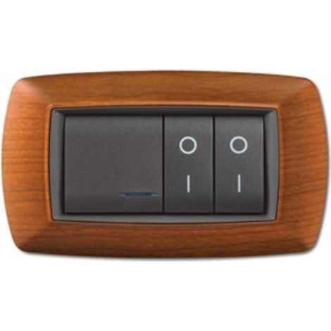 PLACCA LIFE LIVING PLAST LEGNO CHIARO 4P