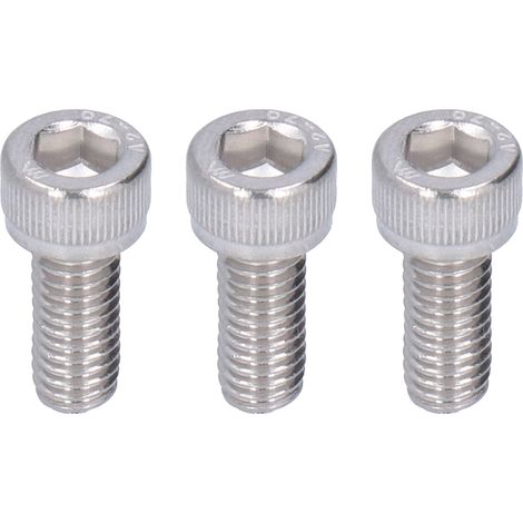 Lot de 30 vis à tête cylindrique creuse hexagonale M6x35 en inox 304 A2-70, qualité marine, fixation robuste pour bricolage et nautisme. (1/5)
