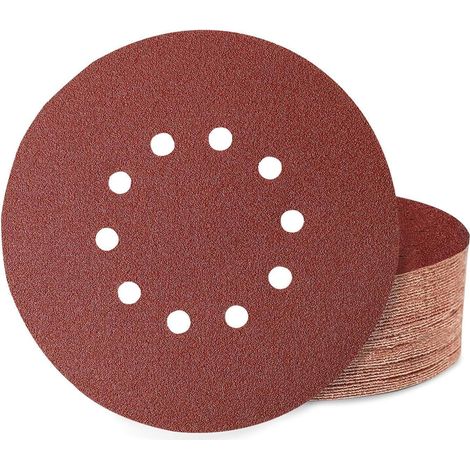 Schleifpapier 225mm Klett 10 Loch 40 Körnung 30 Stück (1/5)