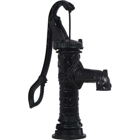 vidaXL Bomba de agua de jardín con soporte hierro fundido (1/2)