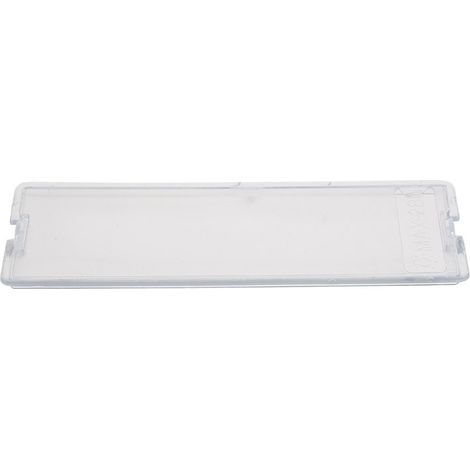 Diffuseur de lumière (15,5 x 5 cm) pour hotte Whirlpool, Ariston Hotpoint, Fagor, Brandt, Suter, IKEA, Scholtès - 482000009231 (1/2)