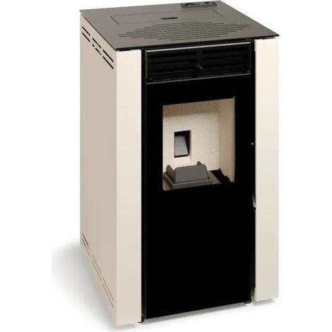 TJ - Estufa de Pellets Modelo ASIA de 4,9 kW - Color Blanco (1/4)