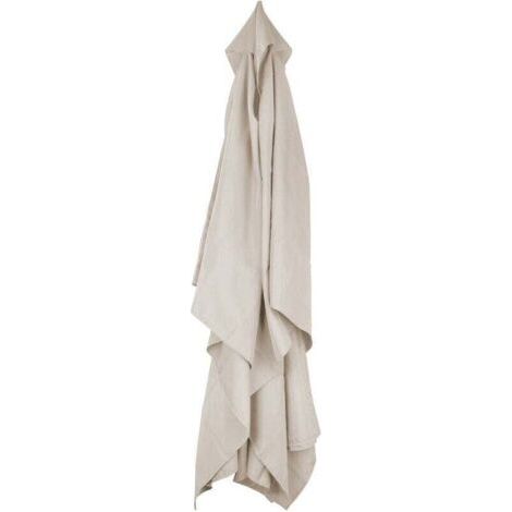 Auvent de Remplacement pour Parasol de Terrasse Toile de rechange pour parasol d'extérieur Épais et résistant pour extérieur Blanc (1/3)