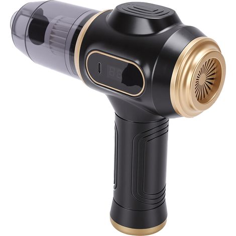 Aspirateur de voiture portable rechargeable avec plusieurs embouts, mini aspirateur portatif sans fil pour voiture (1/5)