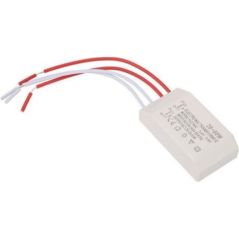 pair Transformateur électronique 220V à AC 12V convertisseur de Tension de transformateur électronique 20-60W Pilote d'alimentation Intelligent G4 Tasses de Lampe transformateur électronique (1/4)