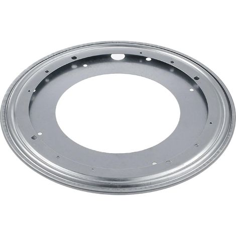 Rotation 12 "ou 300mm Plateau Tournant de Table Roulement à Bille en Métal Rond Plateau Pivotante TV Bureau Table Servant de Kaléidoscopes Présentoirs Foires Commerciales (1/5)