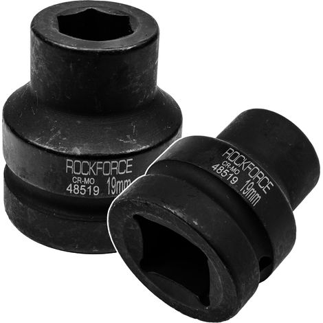 1" 19 mm 6-Punkt-Schlagschrauber-Steckschlüssel (1/2)
