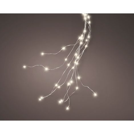 Micro LED a grappolo x albero arg/bianco caldo 240cm 8Funz OUT (1/5)