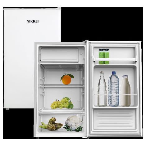 Nikkei SN90DT Frigorifero Mini-Bar 88 L 85,3 cm Classe F 40 dB Statico Libera Installazione colore Bianco