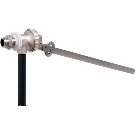 Galleggiante silenzioso a pistone 1/2" in ottone stampato