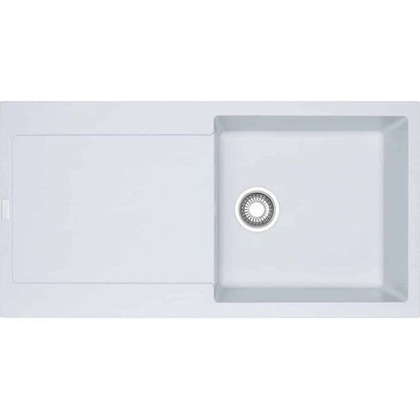 Évier MARIS FRAGANIT MRG611-97 Blanc Artic (Sous-meuble 60 cm) 970 x 500 mm - Réversible - Franke