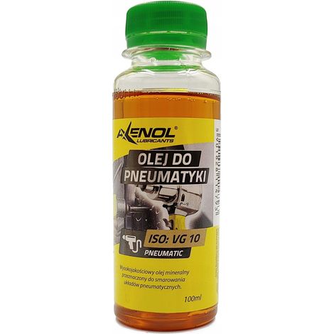 Huile - axenol POUR pneumatiques ISO : VG10 - 100ML.