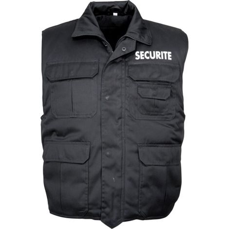 Gilet di sicurezza CityGuard RANGERS Nero 4XL