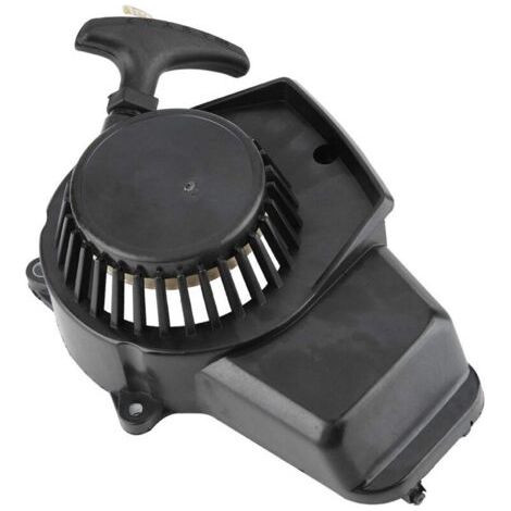 Seilzugstarter 47-49 cm³ 2-Takt Universalzündung für Motorrad, Dirtbike, Quad (Schwarz)