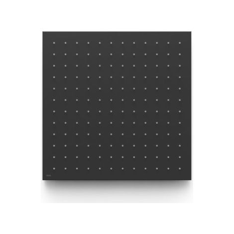 Pommeau de douche encastré au plafond Noir mat - TRES 13495101NM