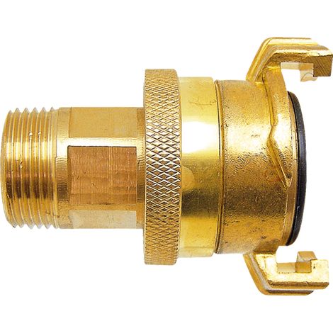 Connettore per tubo di aspirazione in ottone GEKA da 3/4" di pollice GZ