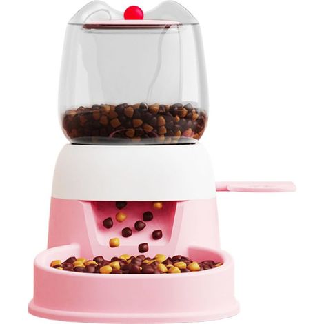 Distributeur automatique de nourriture pour animaux — Distributeur pour chats Adapté aux cages, bureaux, extérieurs, jardins, patios, animaleries et environnements intérieurs. (1/5)