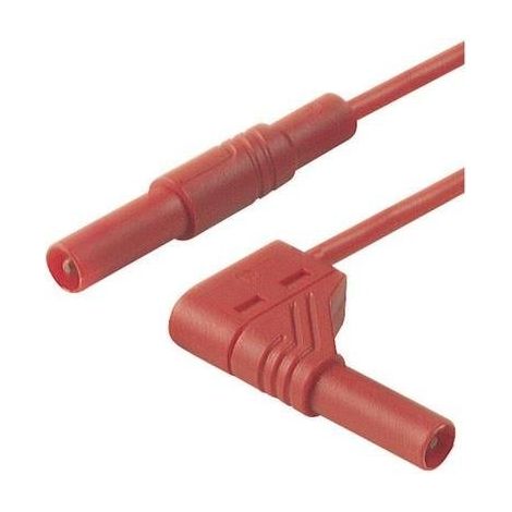 Sks-hirschmann MLS WG 200/1 cable de medida rojo 2 metros