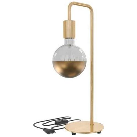 Lampe de table - CALEX - U-Line - Or craquelé - Culot E27 - H53 cm (1/2)