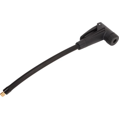 Tuyau de gonflage pour pompe de voiture 20cm, adaptateur flexible 2-en-1 pour pneus US/FR, prolongateur d'air compresseur avec raccord universel (1/5)