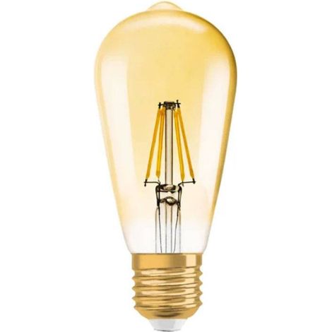 Ledvance bombilla led edison fil oro 6.5w e27 2400k - led081514