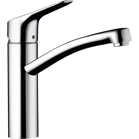 HANSGROHE Robinet mitigeur de cuisine MySport - Sans douchette - Taille M - Chromé (1/5)