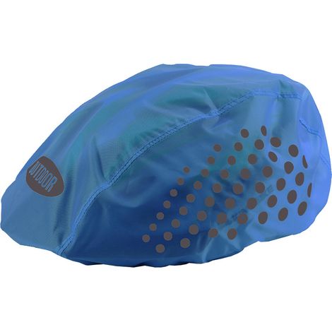 Housse de casque réfléchissante - Bleue - (Type 2) (1/5)