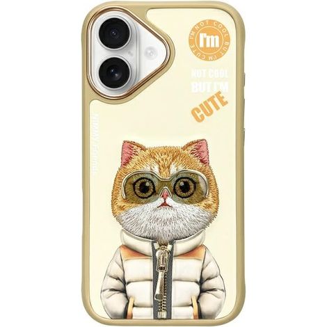 Coque Nimmy Cool&Cute 2.0 kaki pour iPhone 16 (1/5)