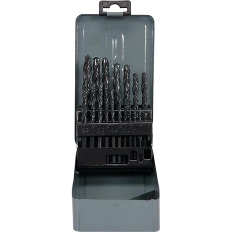 Metallbohrer-Set 1-10 mm 19-teilig - W-22190 (1/3)