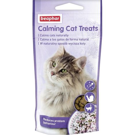 BEAPHAR Calming Bits, Snack Calmante para Gatos, 35 gr (1/2)