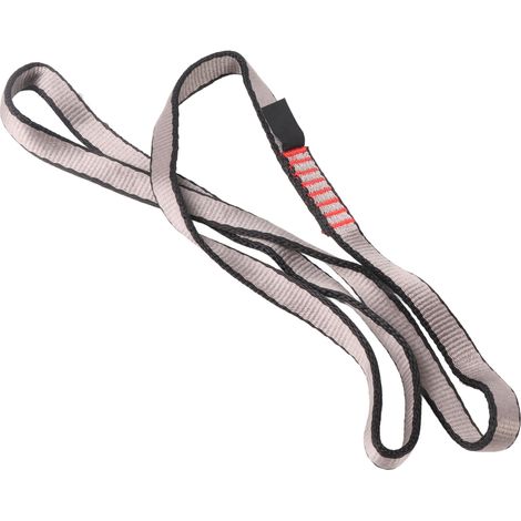 Sangle plate pour alpinisme, escalade, spéléologie, rappel, ingénierie de sauvetage, 23KN, 16mm, 60cm/2 pieds (1/5)