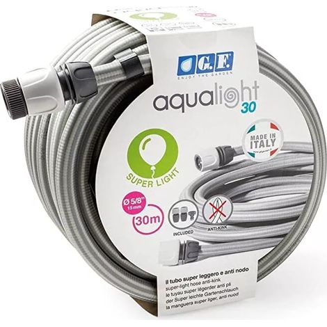 kit tubo leggero per irrigazione 30 metri 5/8" "aqualight" - g.f.