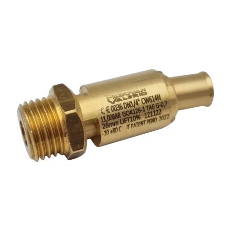 Soupape de sureté 1/4" 11 bar NUAIR (1/3)
