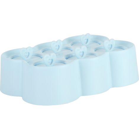 Innovative DIY-Eisform für Eis am Stiel, ideal für Eisbars, Zuhause, Sommer, Küche, Restaurant, blau (1/5)