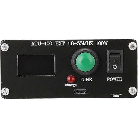 Antenne Accordable 100W 7x7 pour Radioamateur ATU-100 EXT, Syntoniseur HF Compact avec Couvre 1-30MHz, pour Émetteur-Récepteur Portable et Station Fixe (1/5)