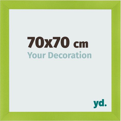 yd. - Cadre photo 70x70 - Vert - MDF - Pisa (1/5)