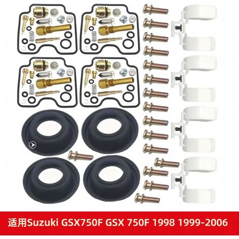 Kit de réparation de carburateur pour Suzuki GSX750F 1998 1999-2006 Katana