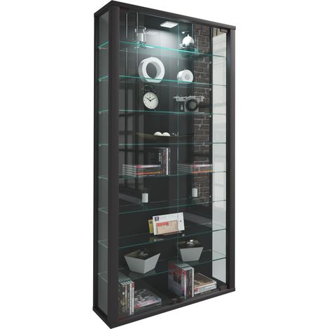 Vetro di legno Stand Showcase Lumo Maxi 113x59x18 - VCM