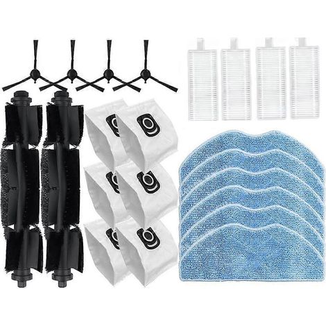 22-teiliges Set für Tefal Rowenta X-Plorer Serie 75S RR8577WH 75S+ RG8597W Staubsauger: Ersatzteile für Bürste, Filter und Staubbeutel. (1/5)