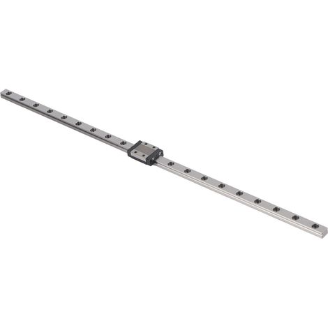 Guide linéaire MGN9 avec palier à chariot, rail de guidage en acier pour machines CNC et équipements d'automatisation, 400 mm (1/5)