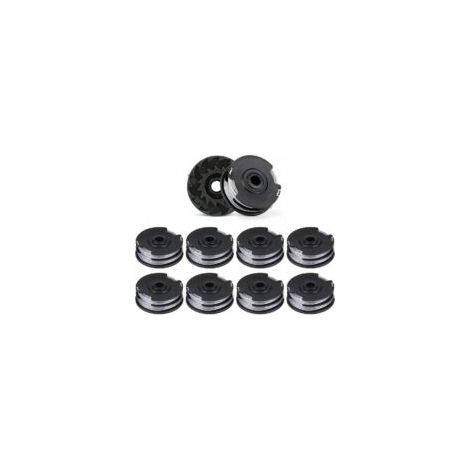 - Confezione da 10 bobine di filo di ricambio per decespugliatori a doppio filo, 6 m x 1,6 mm, adatte ai modelli Bosch ART 30-36 LI, ART 30, ART 27 e ART 24. - Crezuo (1/4)