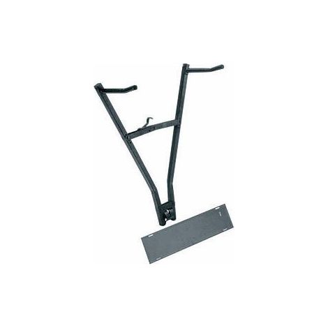 Maxter – Porte vélo sur attelage – Support plaque intégré – Installation simplifiée – Supporte 2 vélos jusqu'à 30kg