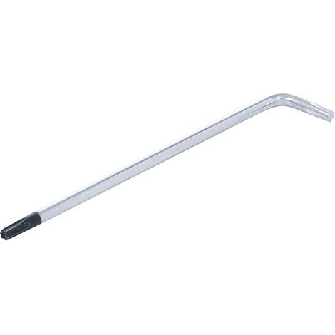 Clé Allen Extra Longue Profil T15 Torx - Sans Perçage - Précision et Accessibilité, Acier, Zones Difficiles - D-Work