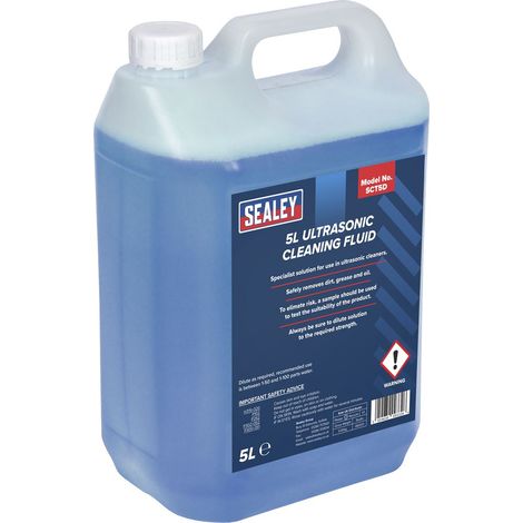 Sealey Ultrasonic Cleaning Fluid 5L SCT5D (1/5)