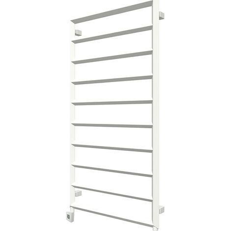 Sèche-serviette électrique blanc - (HxL) 1600x400mm - 500 Watt - 500 Watt - DIA1600-400E1B